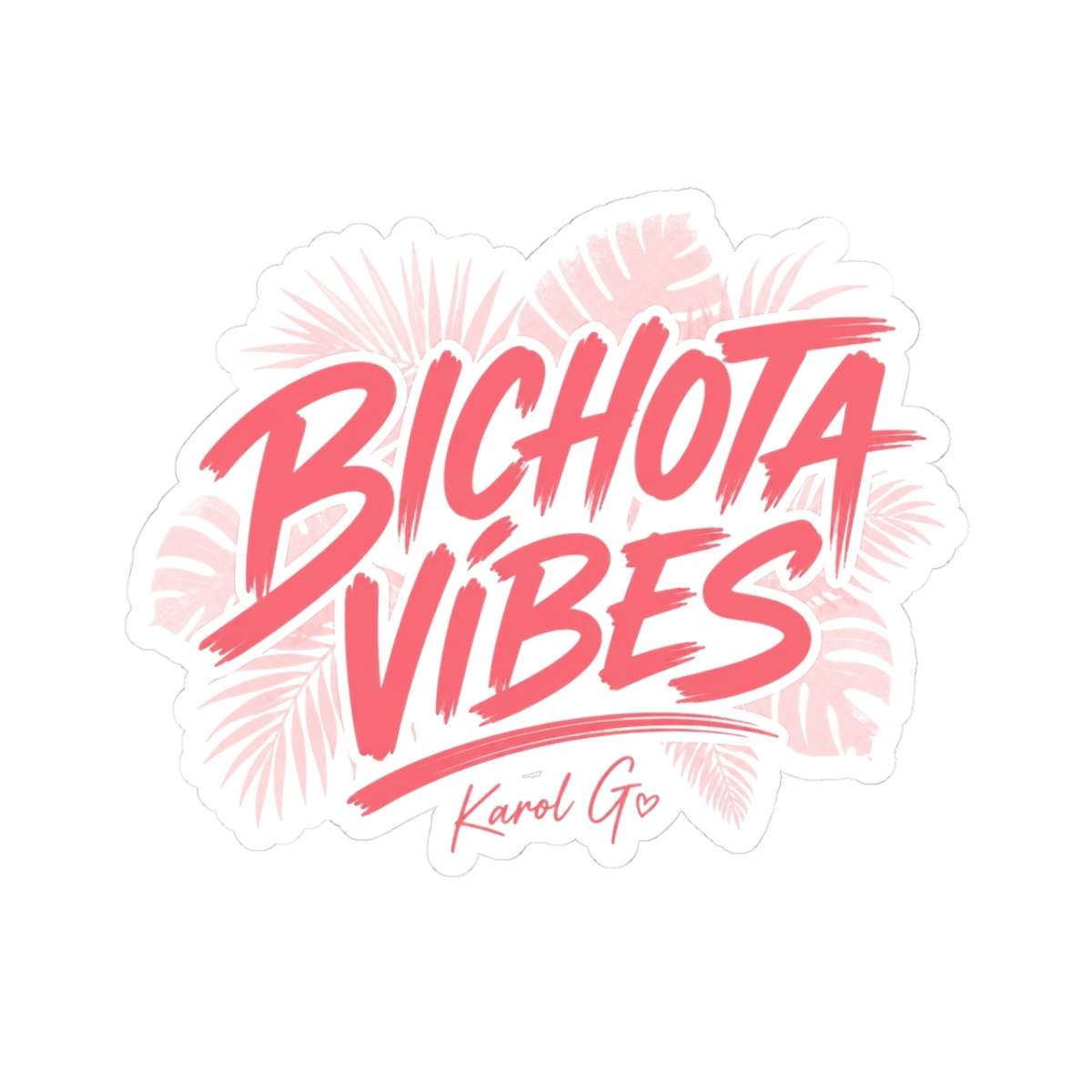 Karol G "BICHOTA VIBES" Sticker - alternate angle 1, merchandise