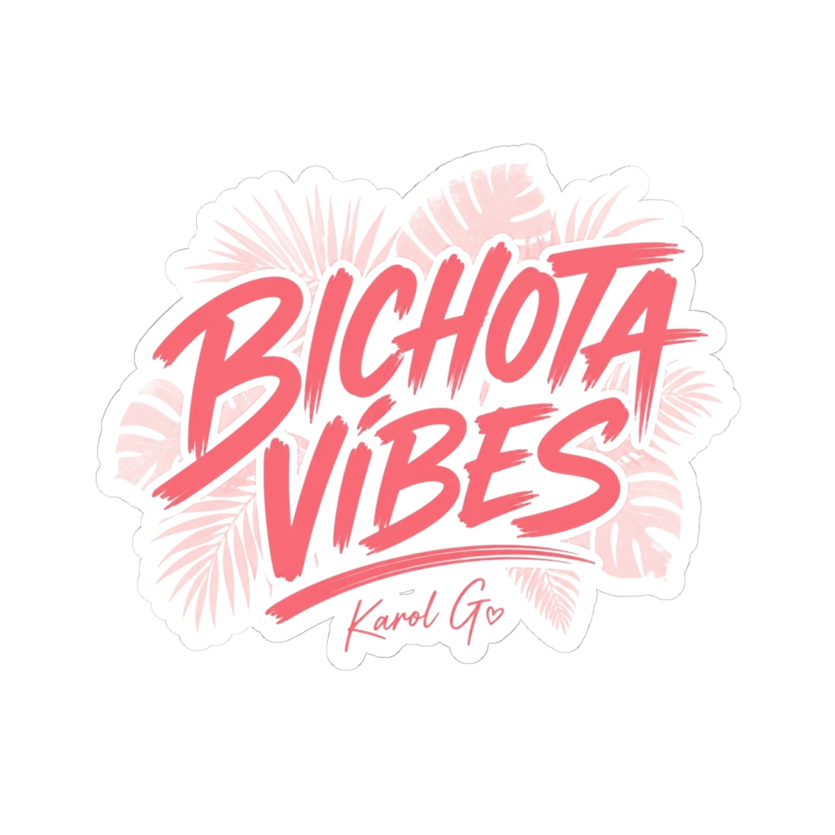 Karol G "BICHOTA VIBES" Sticker - alternate angle 2, merchandise