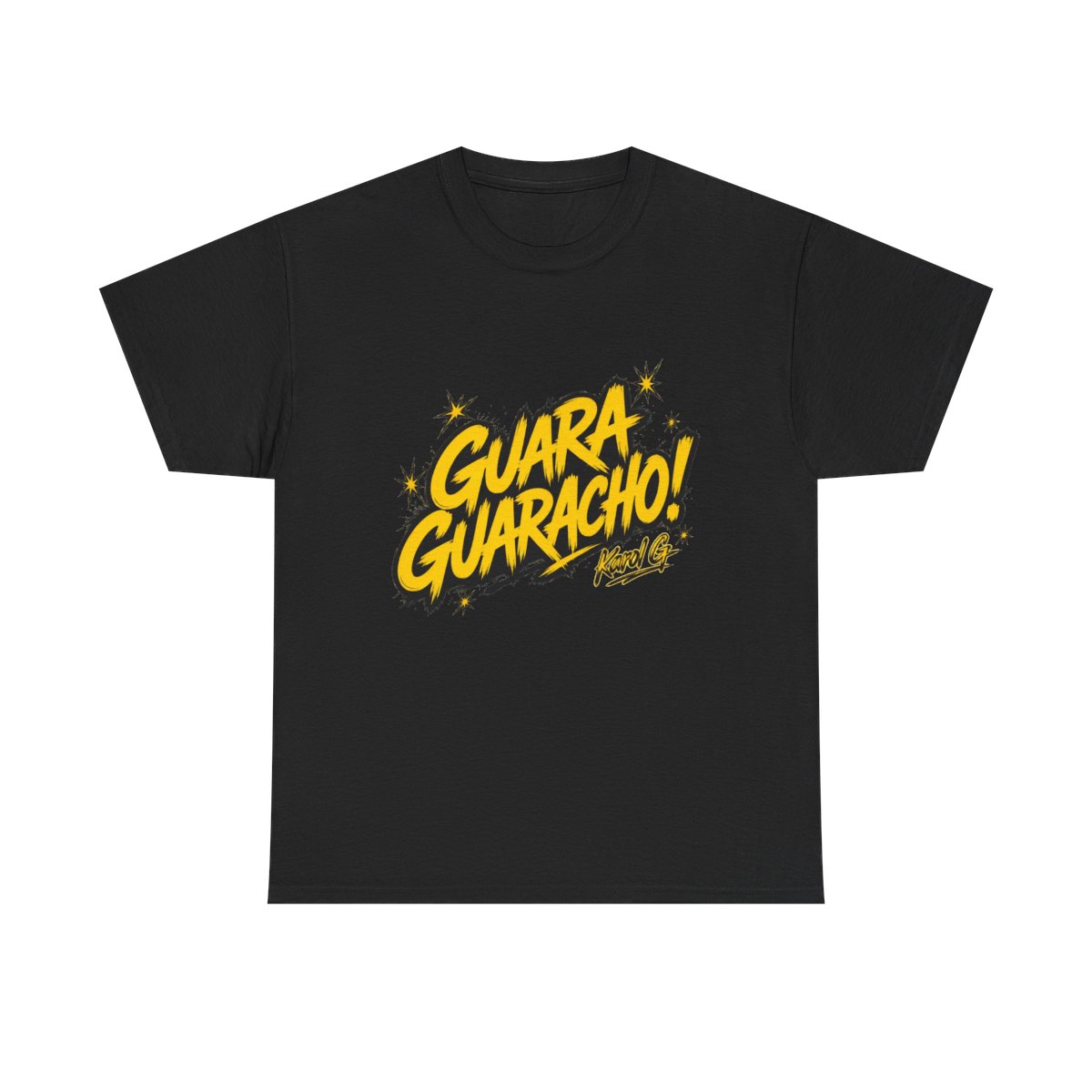 Karol G "GUARA GUARACHO!" Unisex Tee - alternate angle 3, merchandise