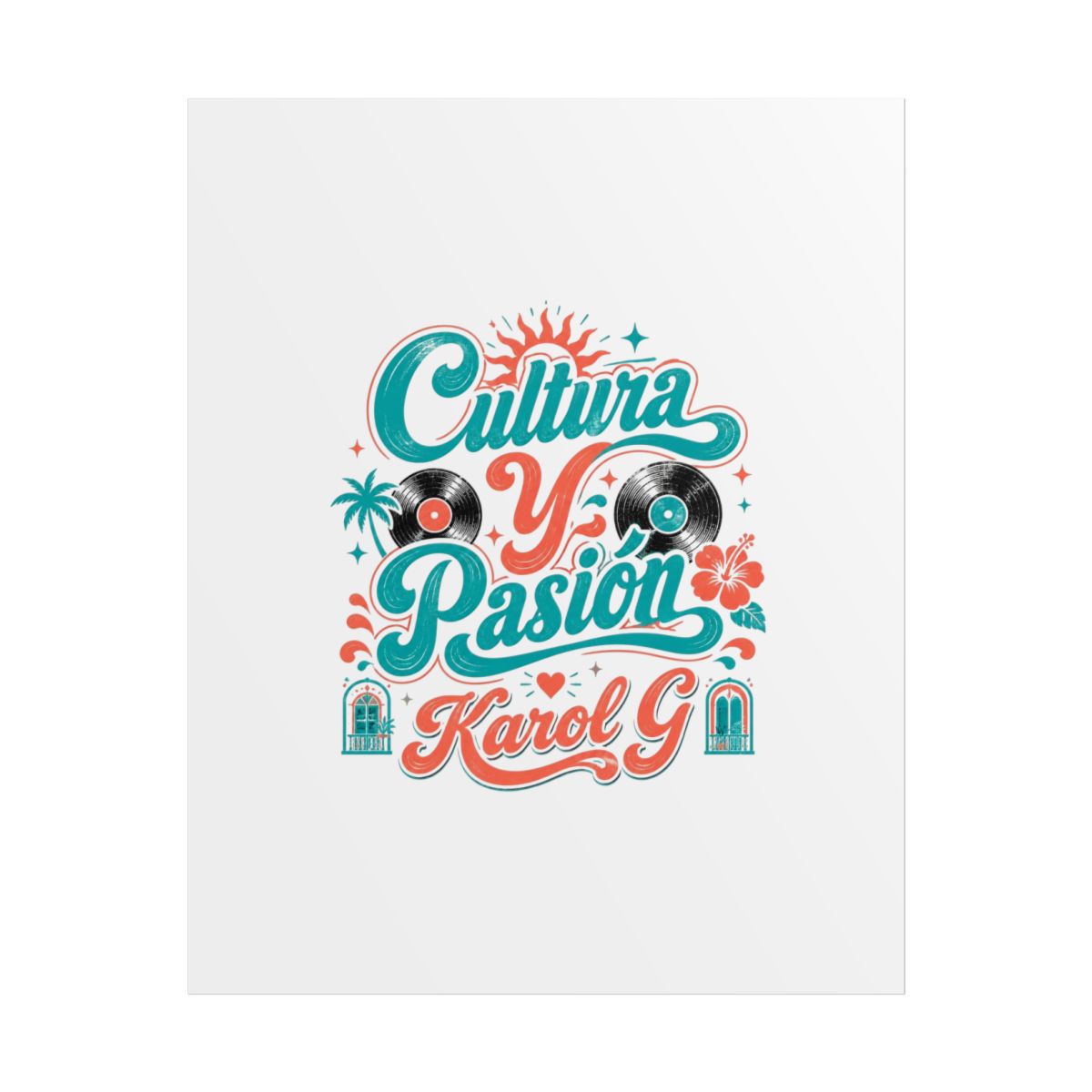 Karol G "Cultura Y Pasión" Poster - Official Posters & Wall Art merchandise